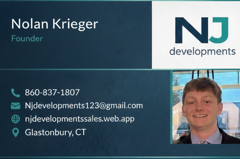 Nolan Krieger Business Card
